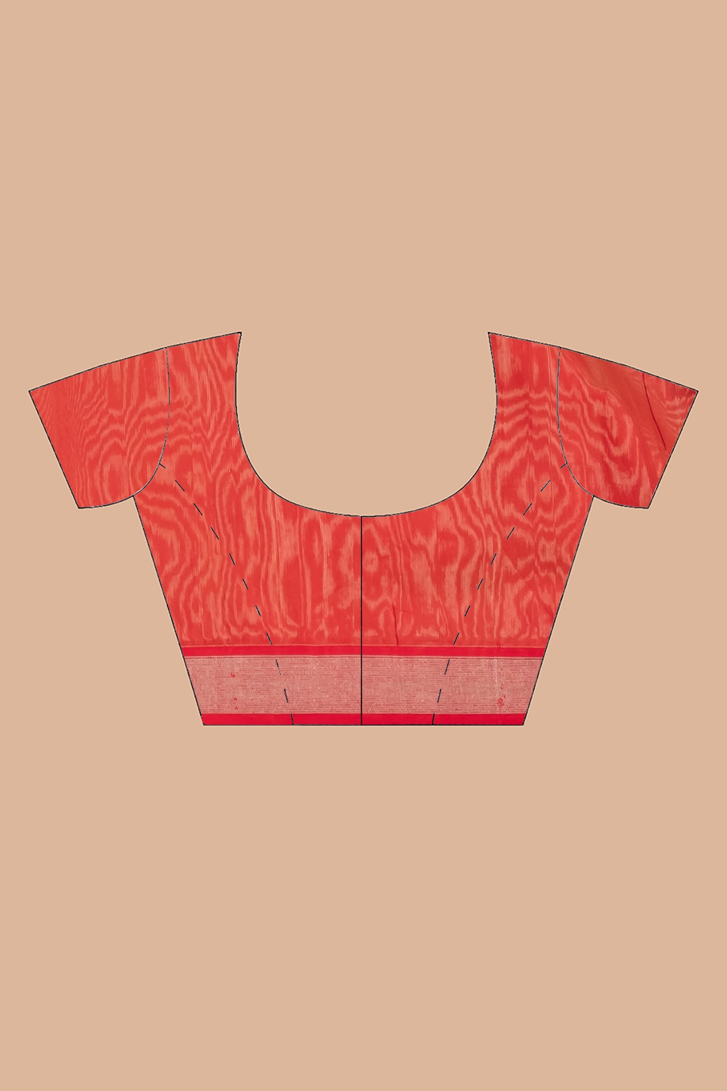 Handloom cotton-silk