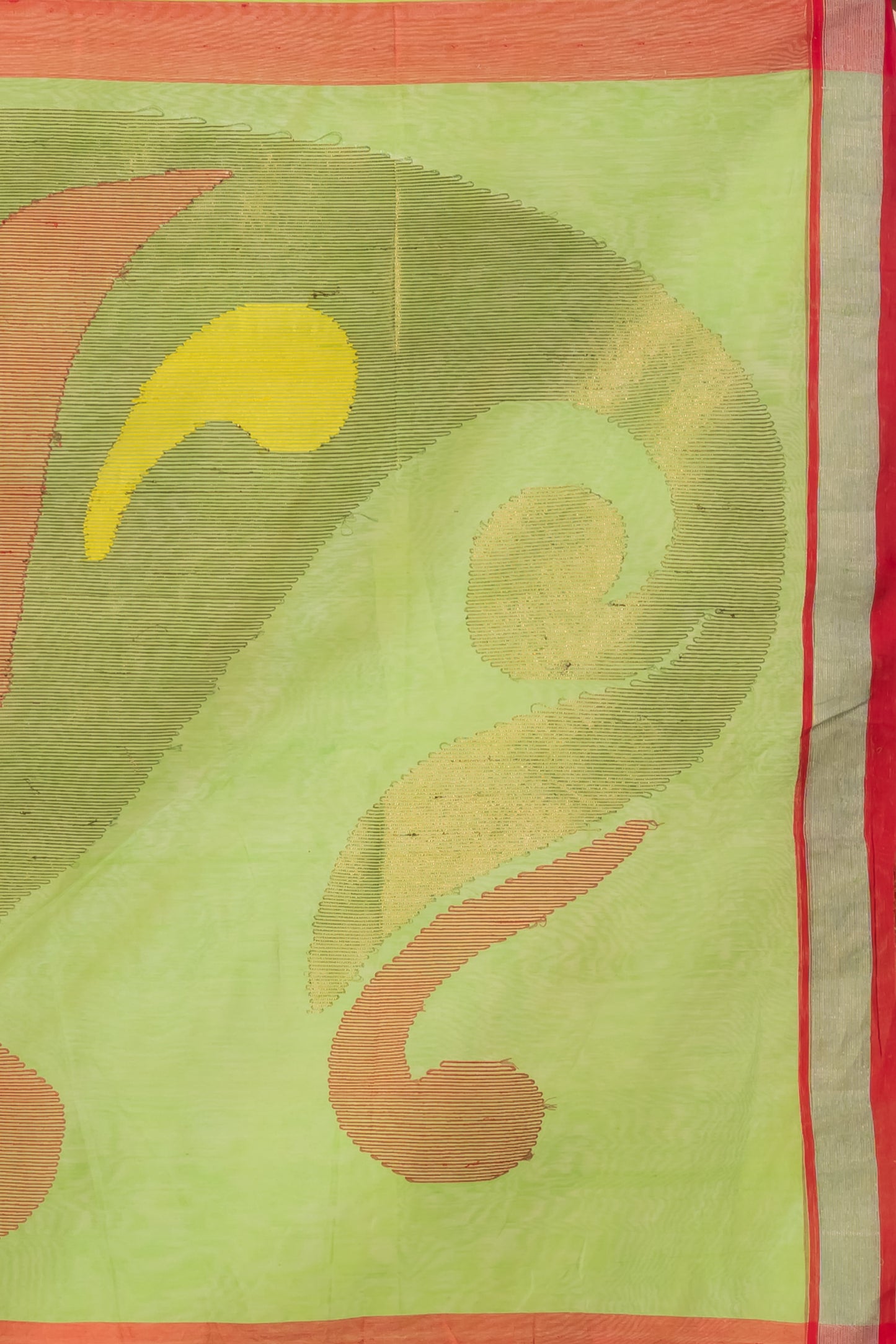 Handloom cotton-silk