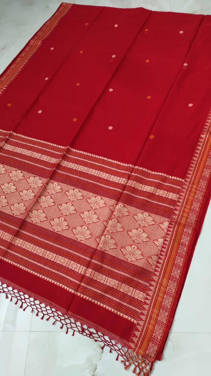 Handloom cotton saree
