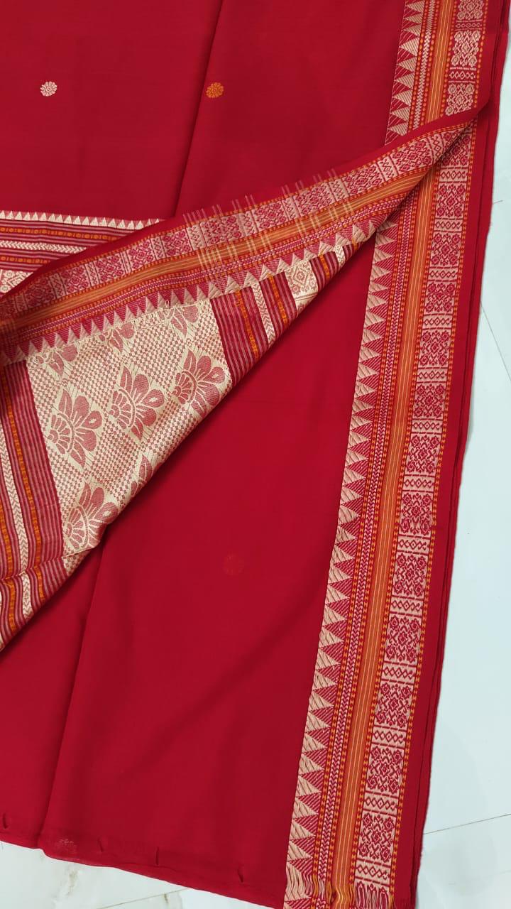 Handloom cotton saree