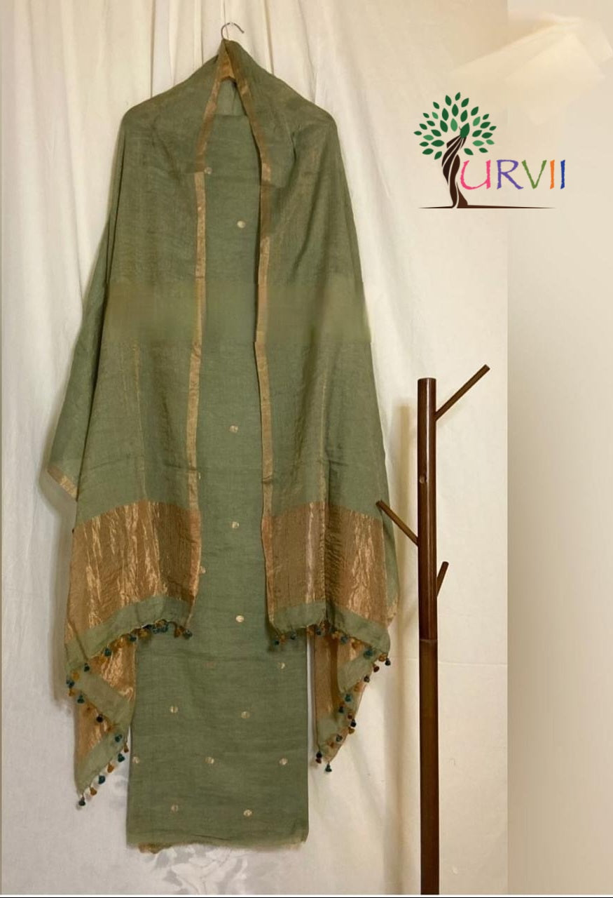 2 piece linen suit set