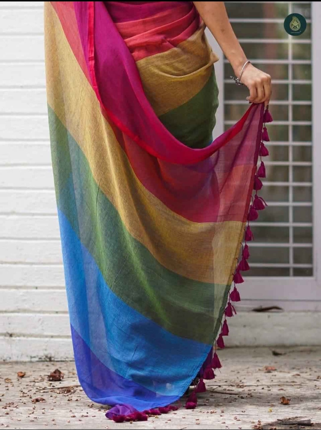 Handloom cotton saree