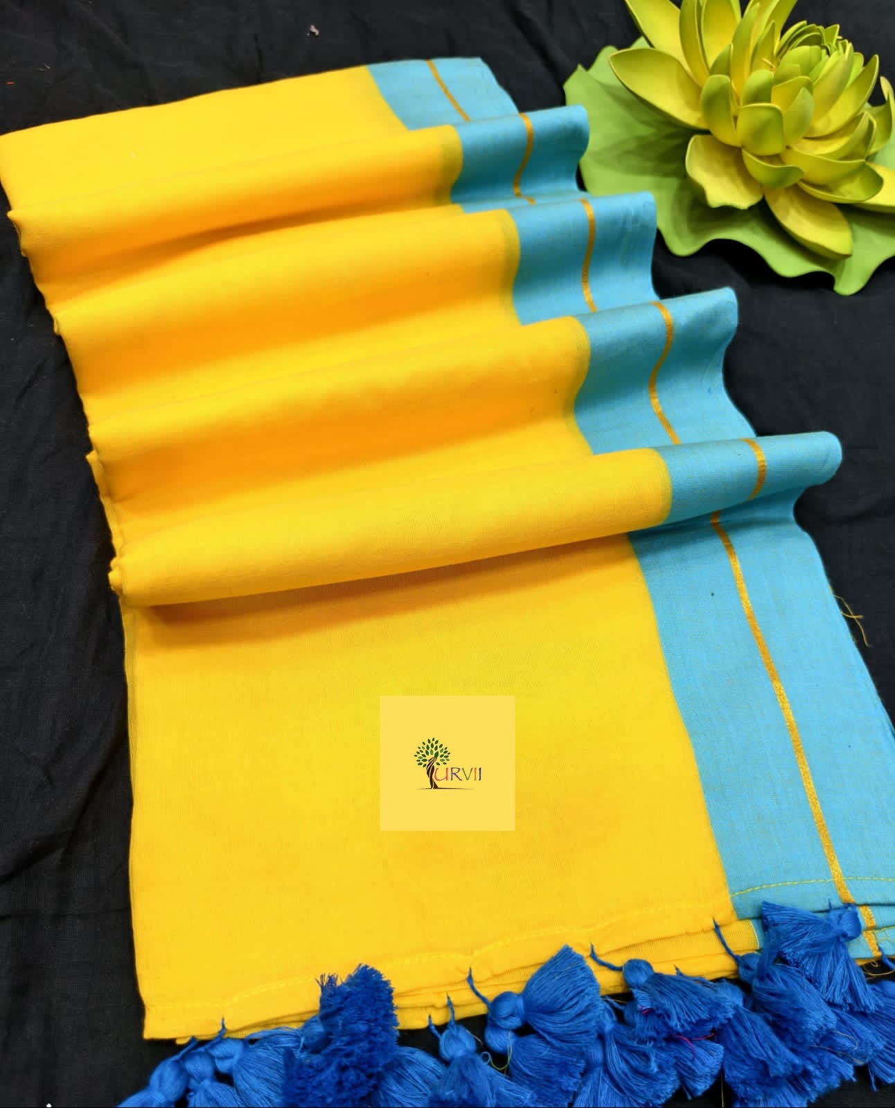 HANDSPUN cotton saree