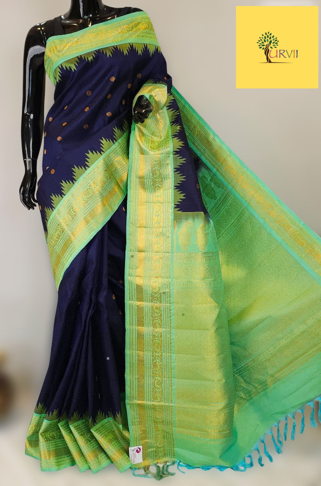 Pure Gadwal silk saree