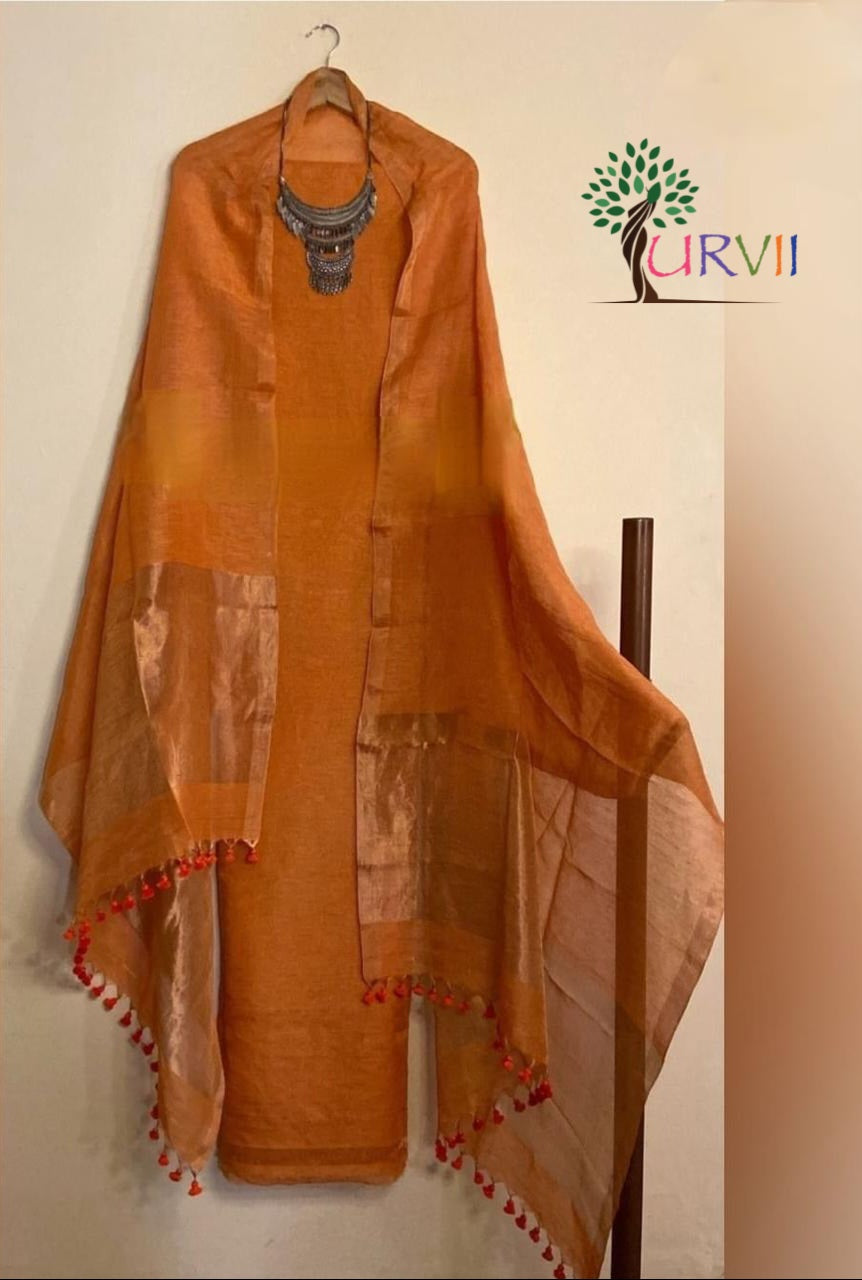 2 piece linen suit set