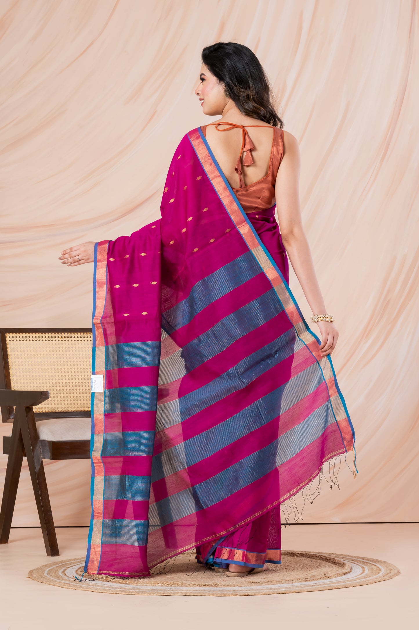 Cotton-silk saree