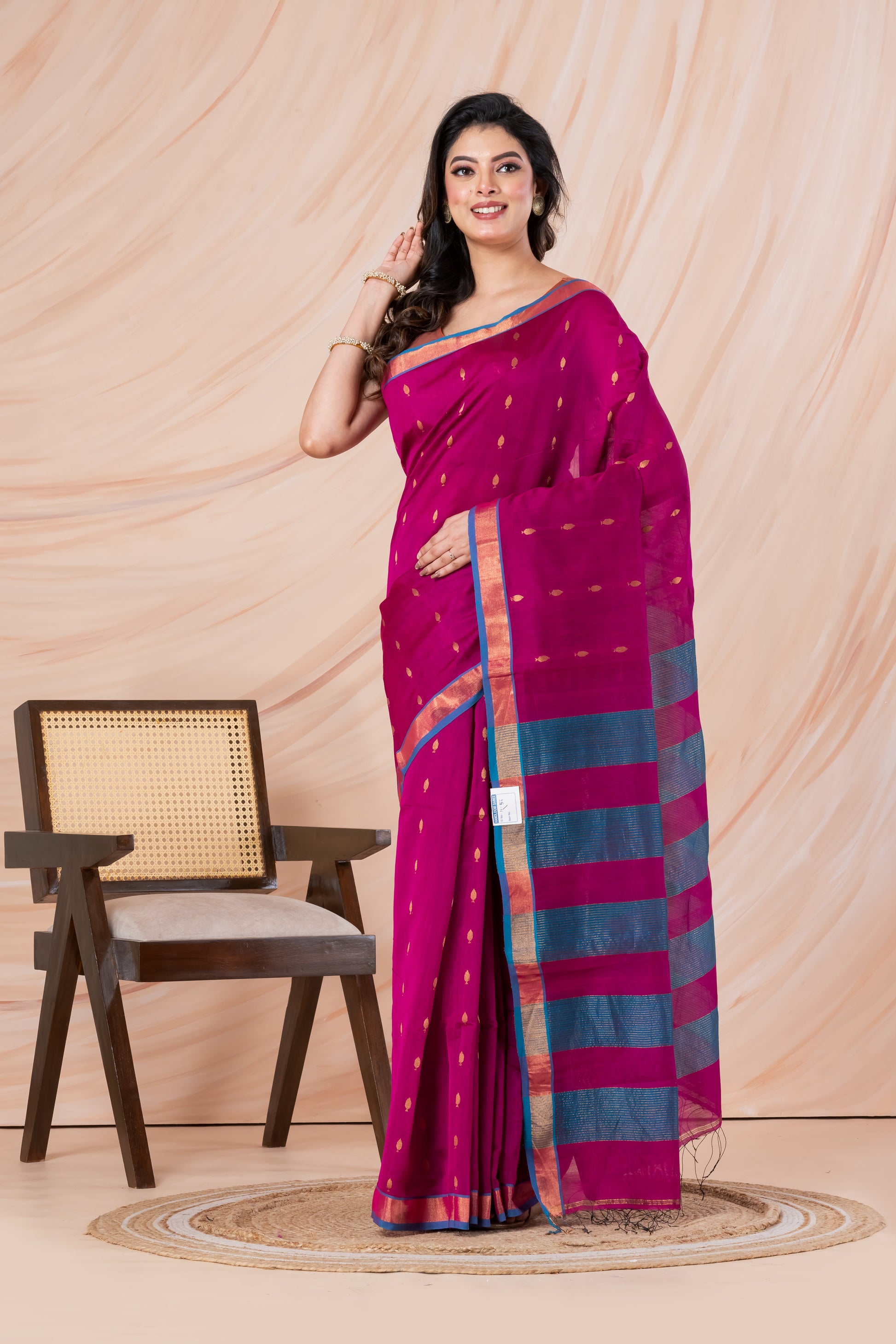 Cotton-silk saree