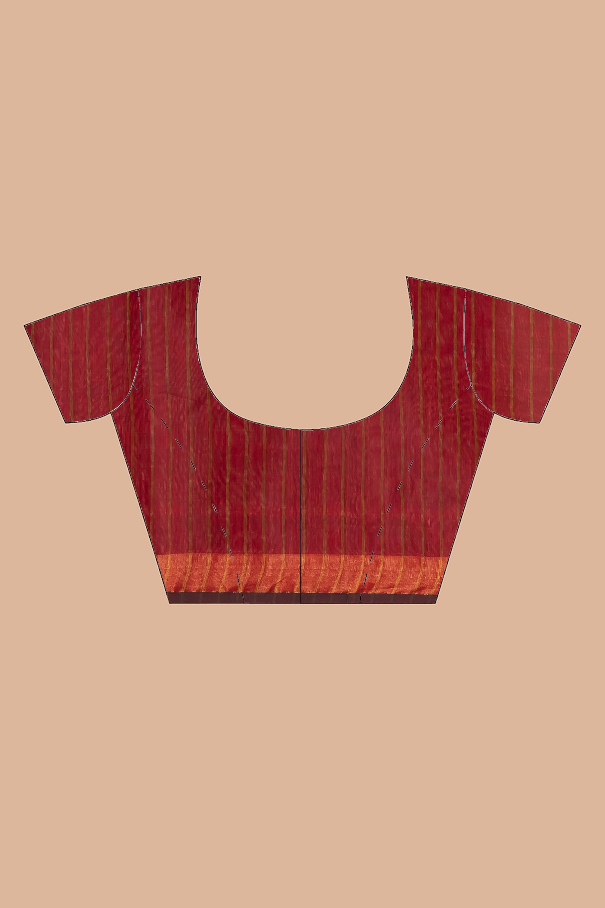Handloom cotton-silk