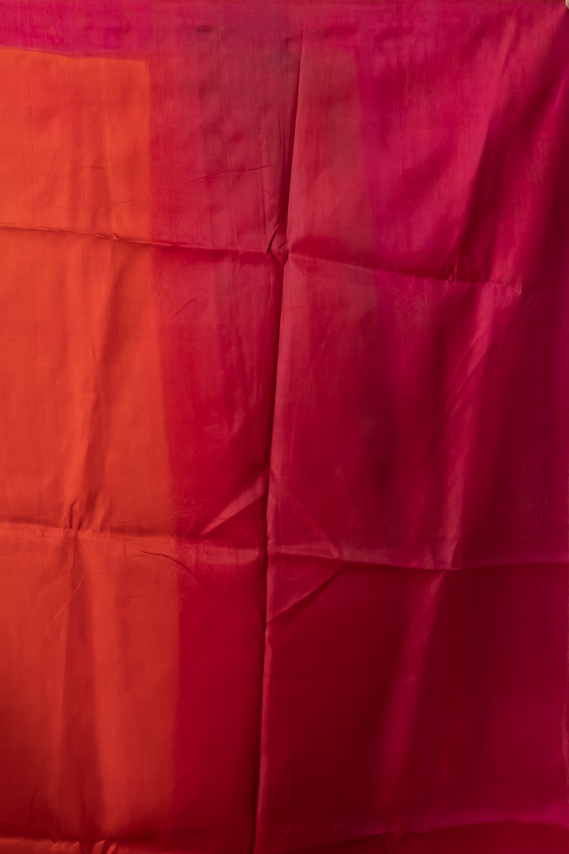 Printed pure silk
