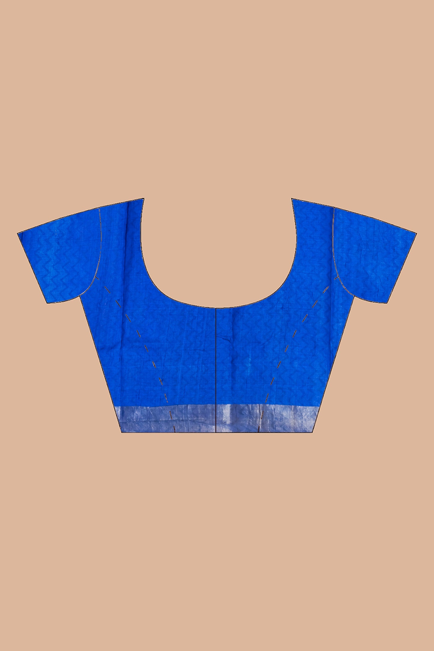 Tussar printed saree