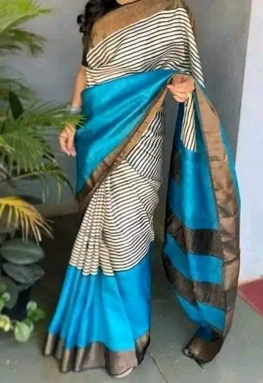Tussar silk saree