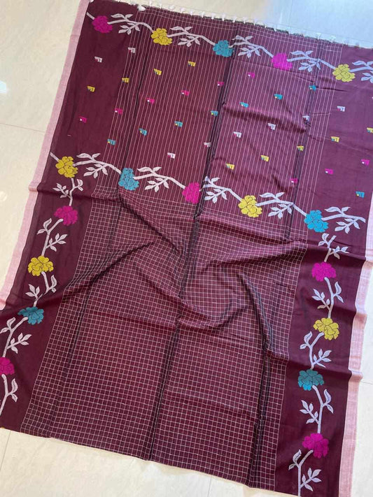 Handloom cotton saree