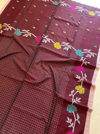 Handloom cotton saree