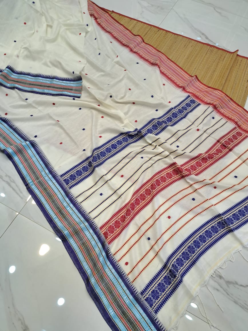 Khadi cotton saree
