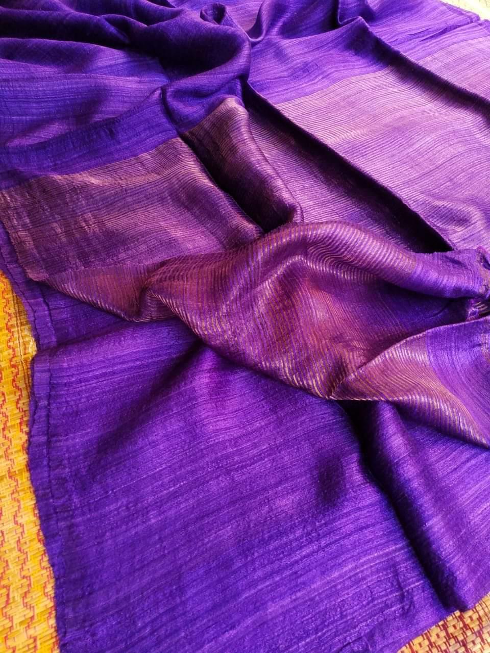 Resham silk saree