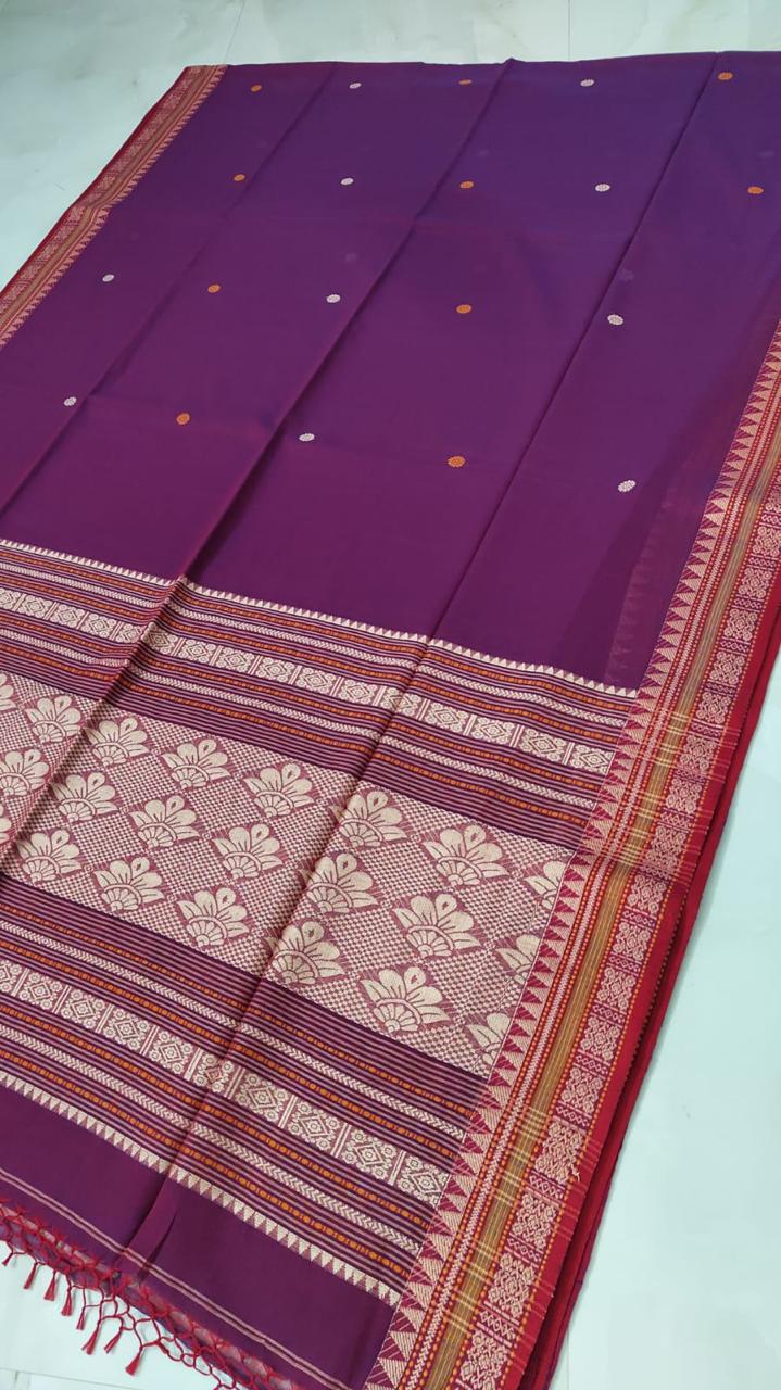 Handloom cotton saree