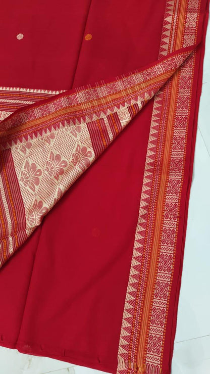 Handloom cotton saree