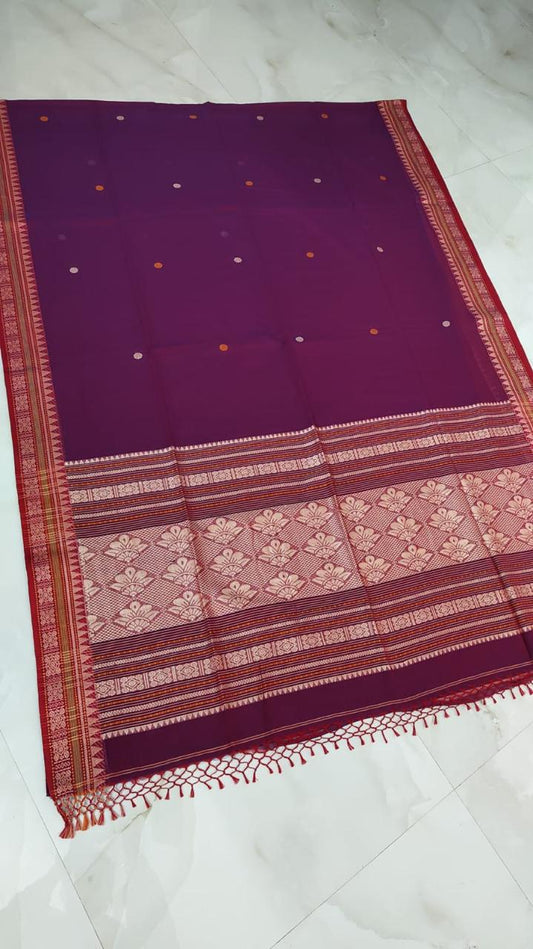 Handloom cotton saree