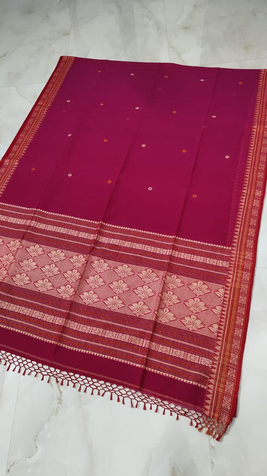 Handloom cotton saree