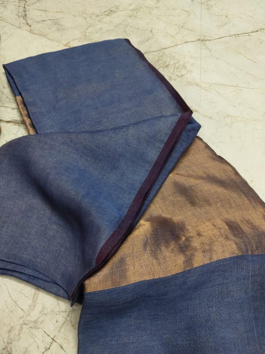 Linen Saree