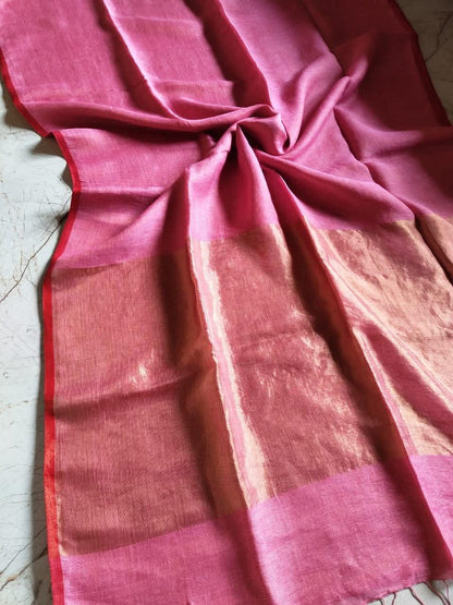 Linen Saree