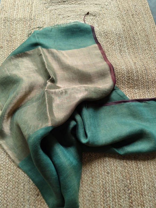 Linen Saree