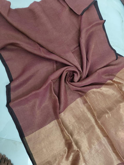 Linen Saree