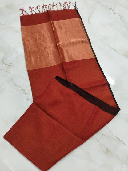 Linen Saree