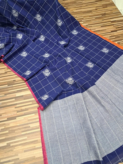 Handloom cotton saree