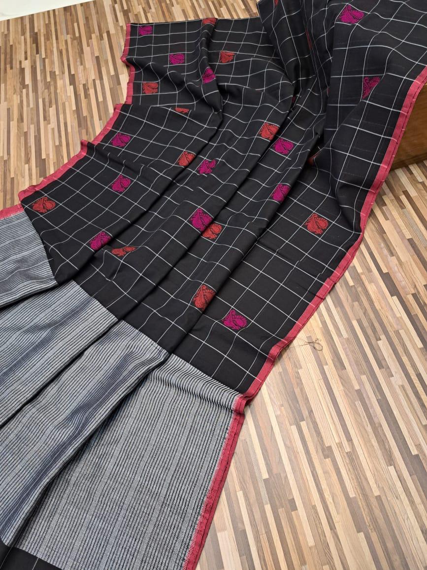 Handloom cotton saree