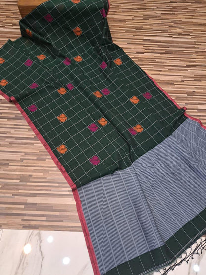 Handloom cotton saree