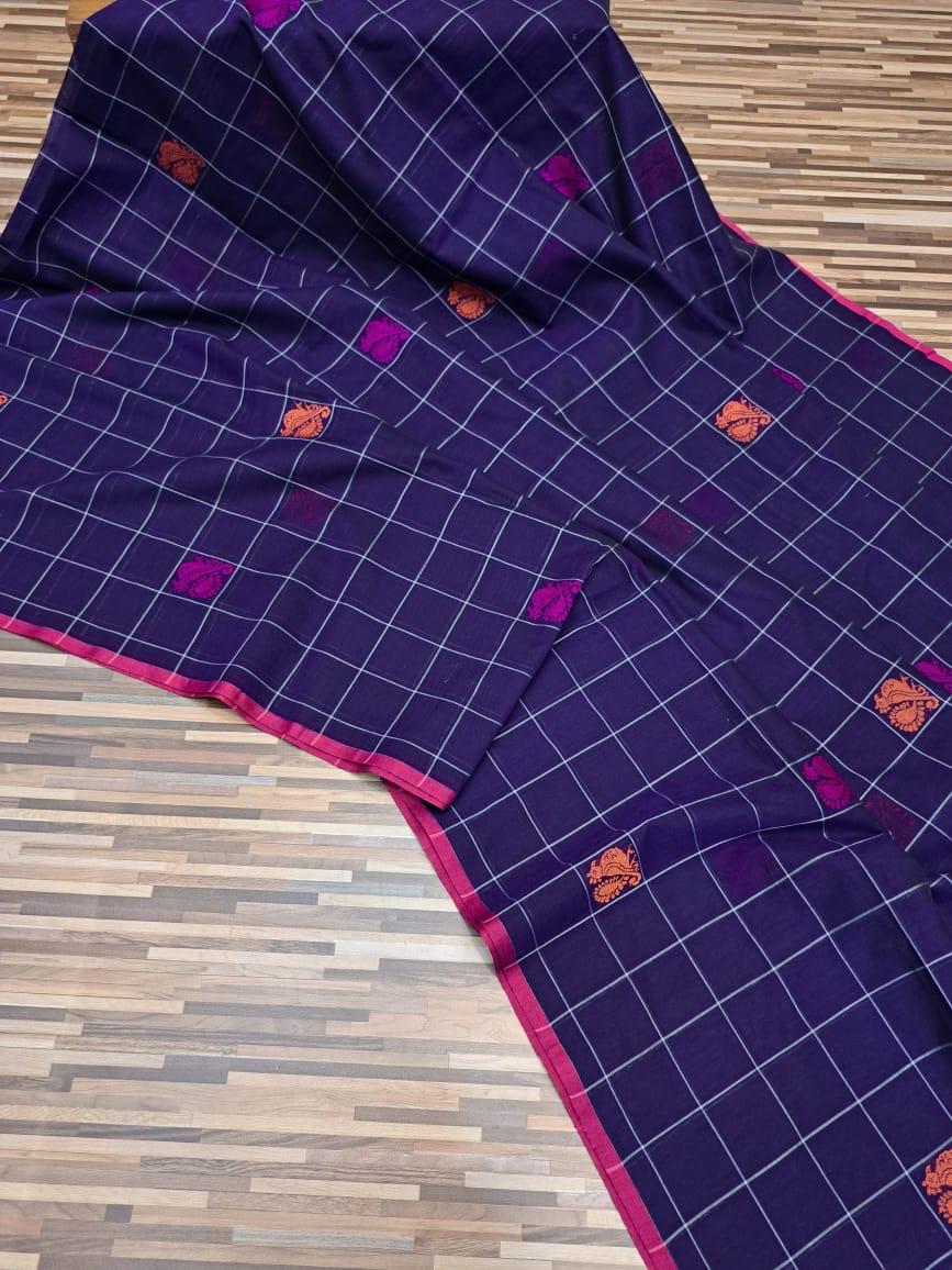 Handloom cotton saree