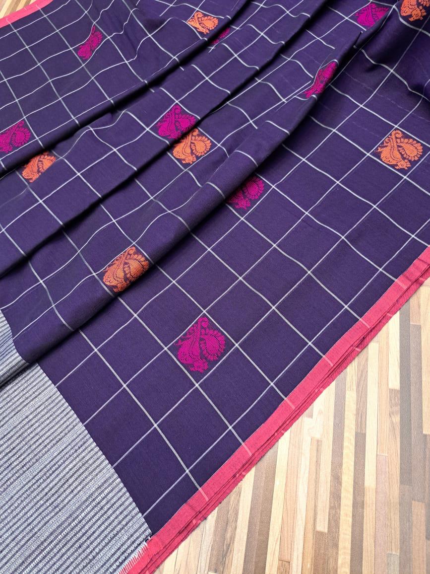 Handloom cotton saree