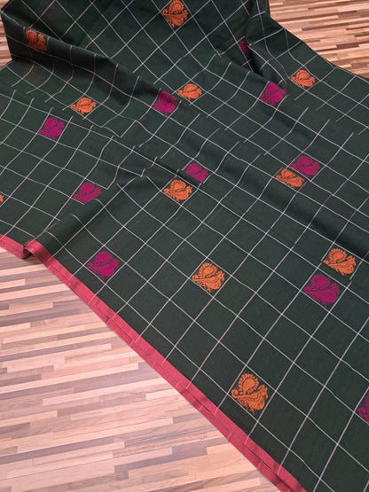 Handloom cotton saree