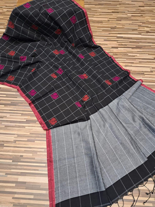 Handloom cotton saree