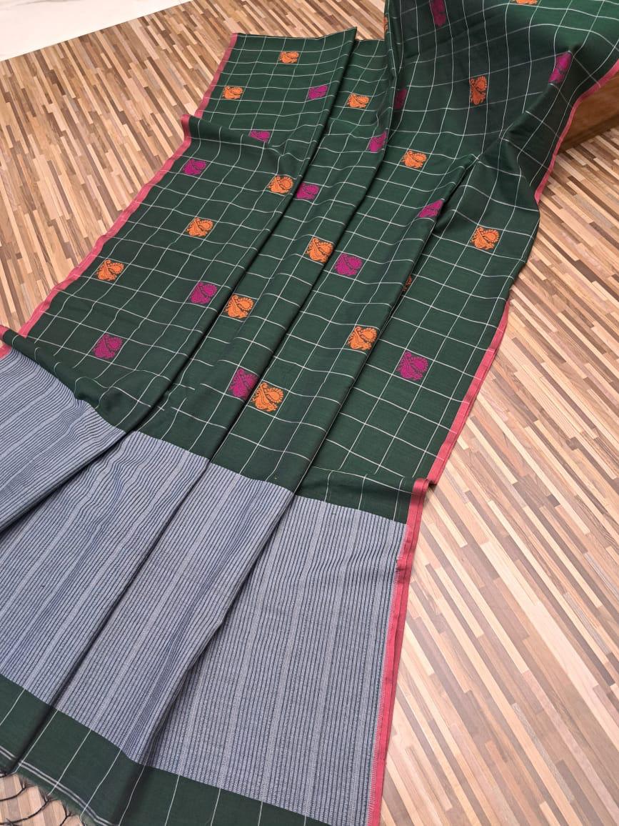 Handloom cotton saree