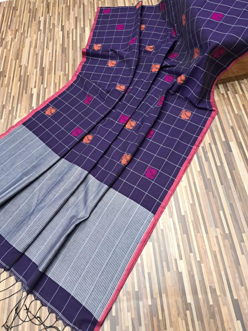 Handloom cotton saree