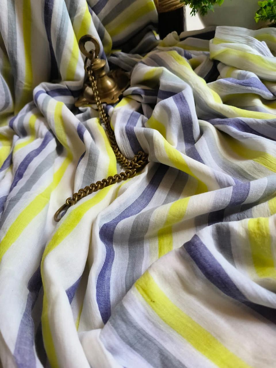 Handloom Cottons (Yellow and Blue)