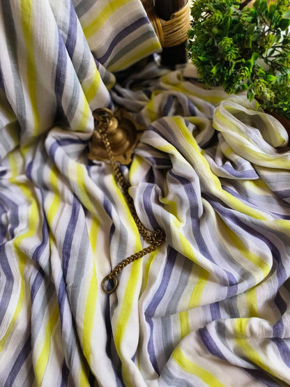 Handloom Cottons (Yellow and Blue)