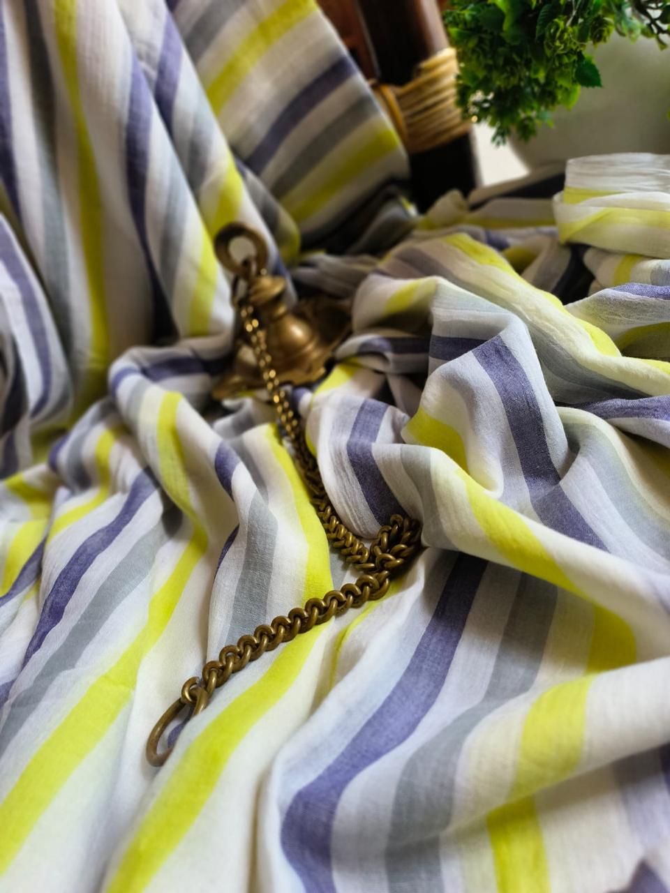 Handloom Cottons (Yellow and Blue)