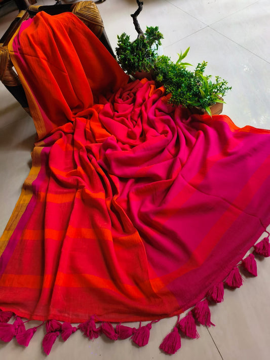 Handloom Cottons (Red)