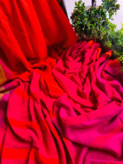 Handloom Cottons (Red)