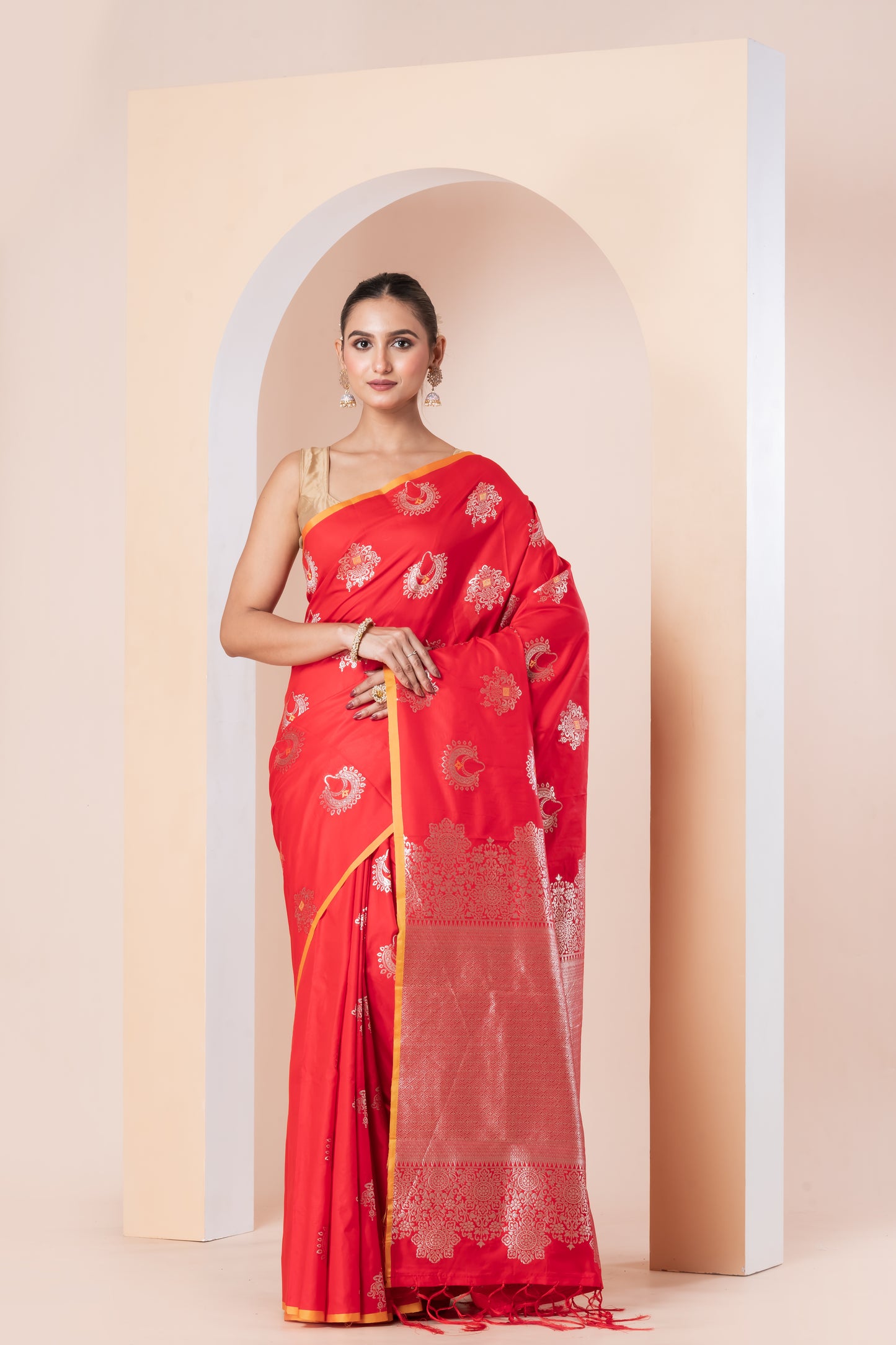 Mashru Banarasi silk saree