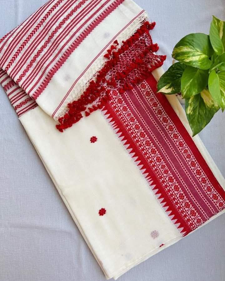 HANDSPUN cotton saree