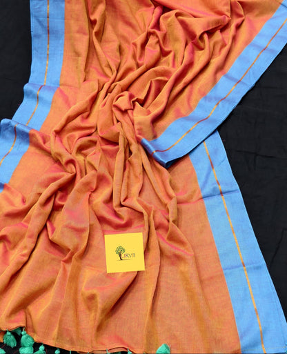 HANDSPUN cotton saree