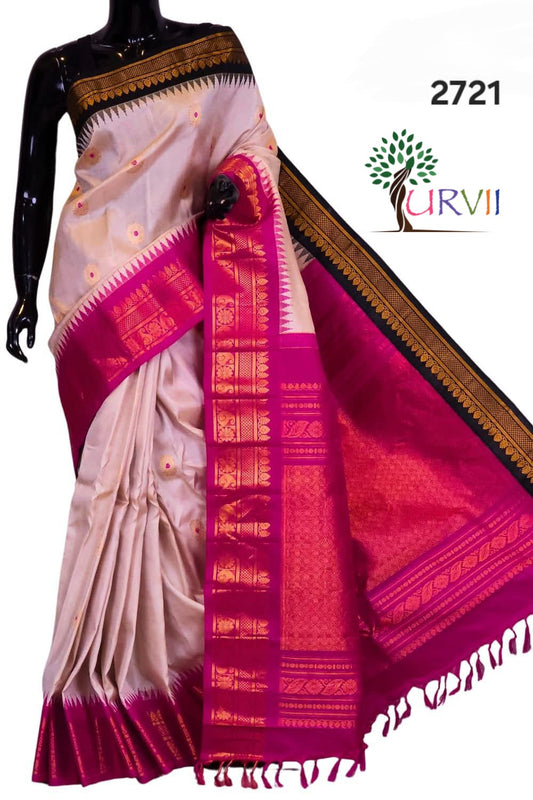 Pure Gadwal silk saree