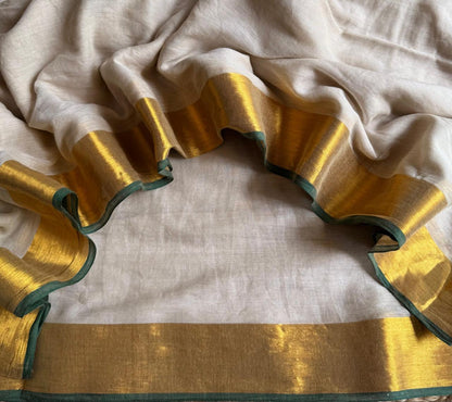 HANDSPUN cotton saree