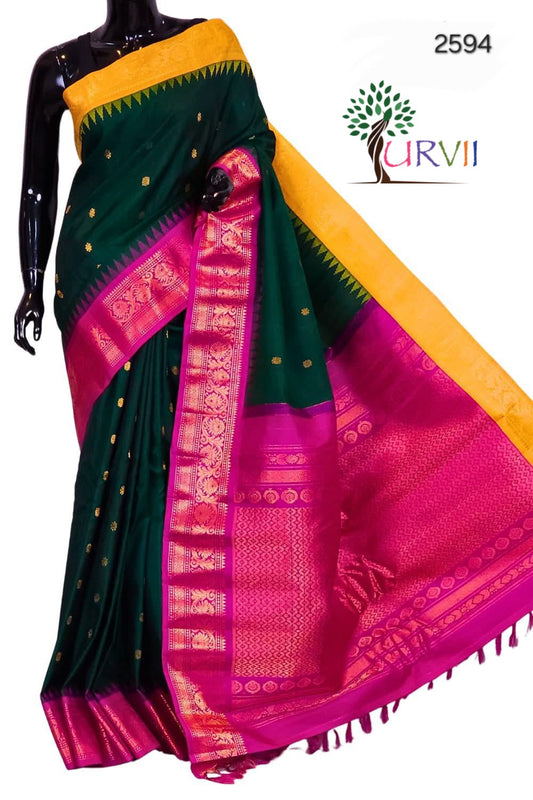 Pure Gadwal silk saree