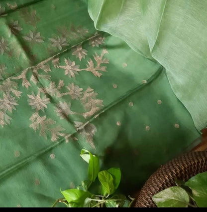 Linen Silk Jamdani