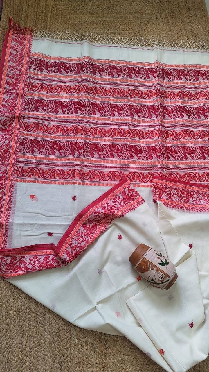 Cotton BALUCHARI saree